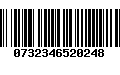 Código de Barras 0732346520248