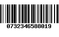 Código de Barras 0732346588019