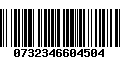 Código de Barras 0732346604504
