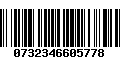 Código de Barras 0732346605778
