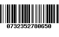 Código de Barras 0732352780650