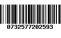 Código de Barras 0732577202593