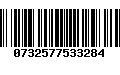 Código de Barras 0732577533284