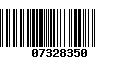 Código de Barras 07328350