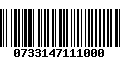 Código de Barras 0733147111000