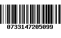 Código de Barras 0733147205099