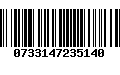 Código de Barras 0733147235140