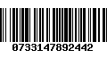 Código de Barras 0733147892442