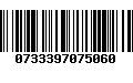 Código de Barras 0733397075060