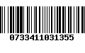 Código de Barras 0733411031355