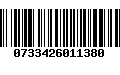 Código de Barras 0733426011380