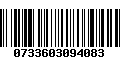 Código de Barras 0733603094083