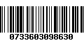 Código de Barras 0733603098630
