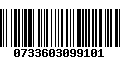Código de Barras 0733603099101