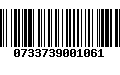 Código de Barras 0733739001061