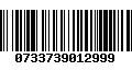 Código de Barras 0733739012999