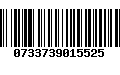 Código de Barras 0733739015525