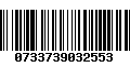 Código de Barras 0733739032553