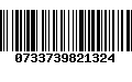 Código de Barras 0733739821324