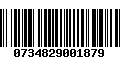 Código de Barras 0734829001879