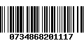 Código de Barras 0734868201117