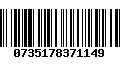 Código de Barras 0735178371149