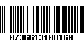 Código de Barras 0736613108160