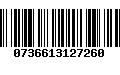 Código de Barras 0736613127260