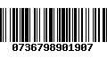 Código de Barras 0736798901907