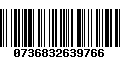 Código de Barras 0736832639766