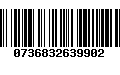 Código de Barras 0736832639902