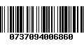 Código de Barras 0737094006860