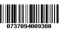 Código de Barras 0737094009380