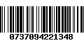 Código de Barras 0737094221348
