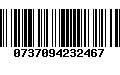 Código de Barras 0737094232467