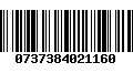 Código de Barras 0737384021160