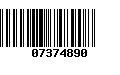 Código de Barras 07374890