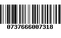 Código de Barras 0737666007318