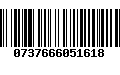 Código de Barras 0737666051618