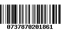 Código de Barras 0737870201861