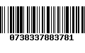 Código de Barras 0738337883781