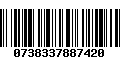 Código de Barras 0738337887420