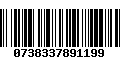Código de Barras 0738337891199