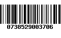 Código de Barras 0738529003706