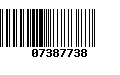 Código de Barras 07387738