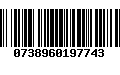 Código de Barras 0738960197743