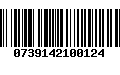 Código de Barras 0739142100124