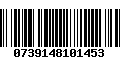 Código de Barras 0739148101453