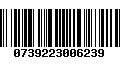 Código de Barras 0739223006239