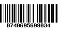 Código de Barras 0740695699034